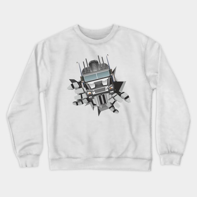 Robot Crewneck Sweatshirt by GosiaOwczarz